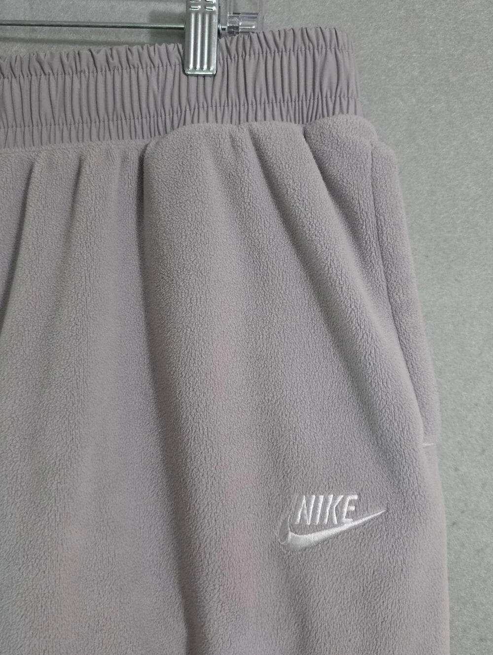 Nike Mens Gray Polar Fleece Sweatpants Joggers BV3601 Size Large